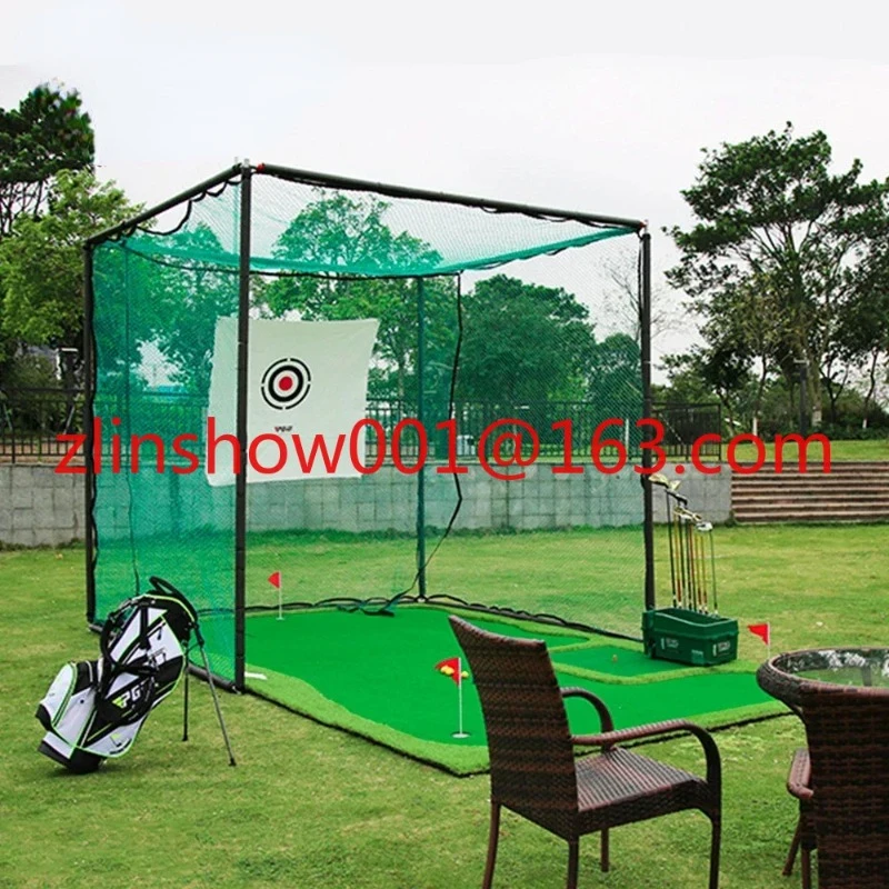 PGM-Golf Practice Net Pop-up Golf Hitting Net Swing Exerciser Outdoor and Indoor Practice Equipment Quick Set