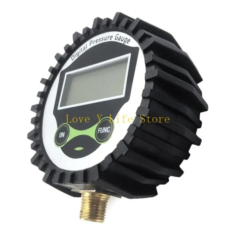 L74C Digital Manometer Pressure Gauge with G1/G1/2 Bottom Connector & Protector