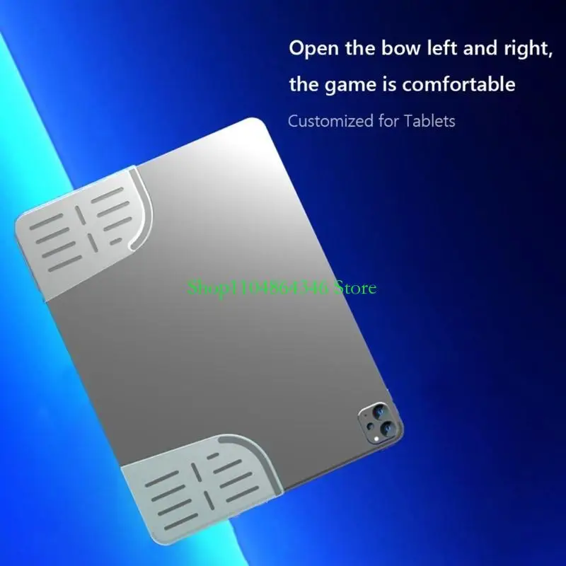 

5asd Z25 Soft Silicone Pad Tablet Grips Game Holder Pad for PUBG Mobile Game Joystick