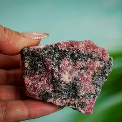 50g/120g/200g Rhodonite Raw Stones, Natural Rocks For Rolling And DIY Raw Stones And Crystals,