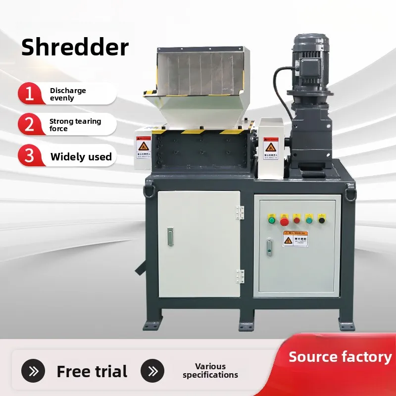 

Small Dual-Axis Separating Shredder For Wood, Fiberglass, Industrial Waste, And Household Garbage