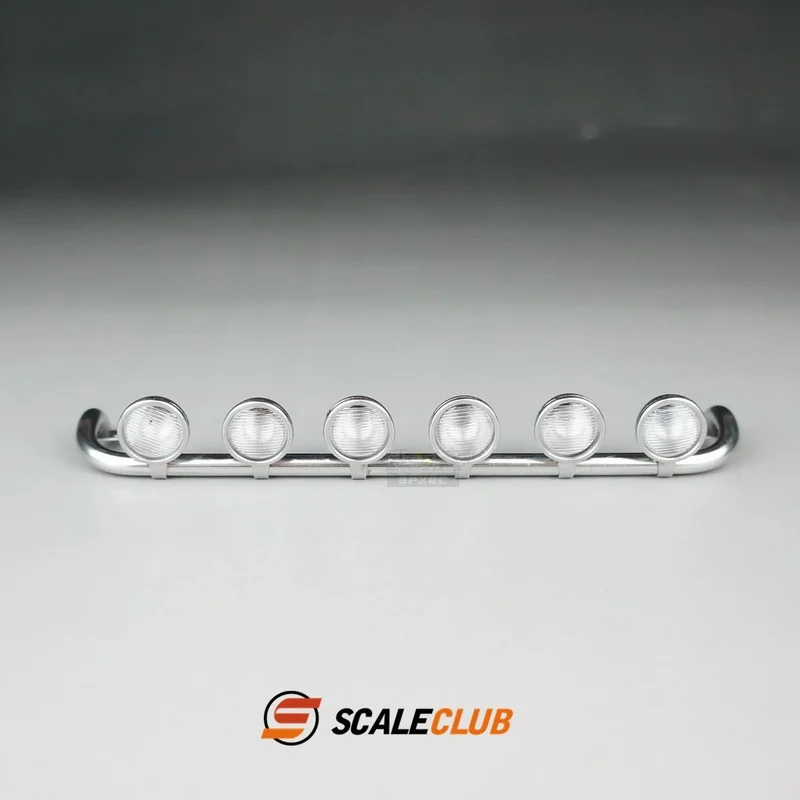 Model Scaleclub do Scania R470 R620 ulepszona metalowa lampa sufitowa uchwyt kubka do Tamiya Scania 770S MAN Benz Volvo RC przyczepa