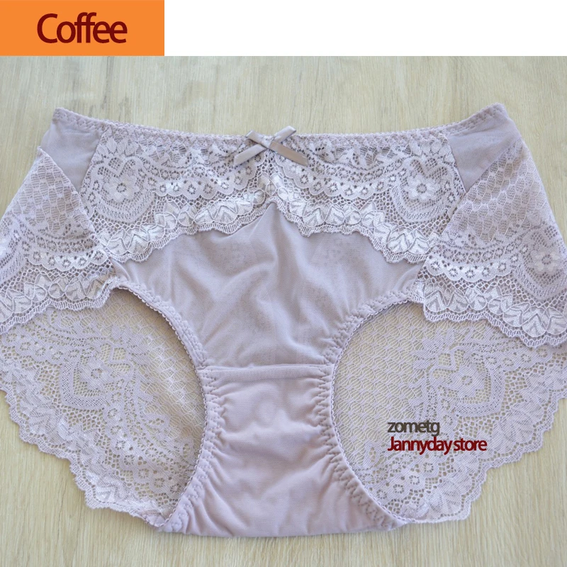 Briefs For Womens Lace Underpanties New underwear Underpanty 5pcs/lot Plus Size Lingerie large size Brief Female hipster