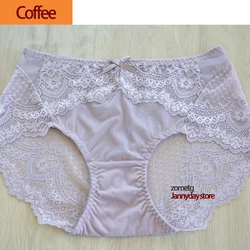 Briefs For Womens Lace Underpanties New underwear Underpanty 5pcs/lot Plus Size Lingerie large size Brief Female hipster