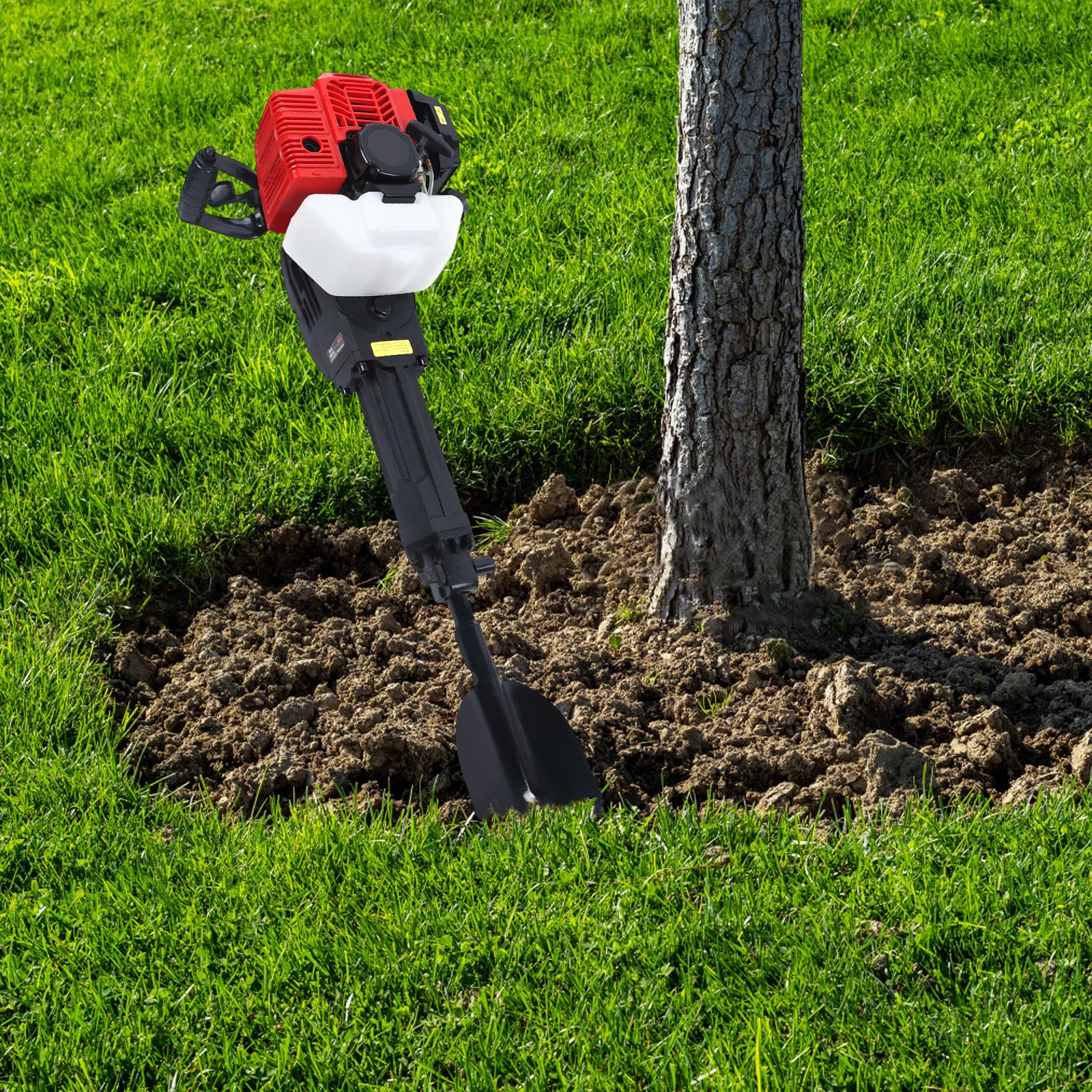 

Portable garden tree digger 52CC