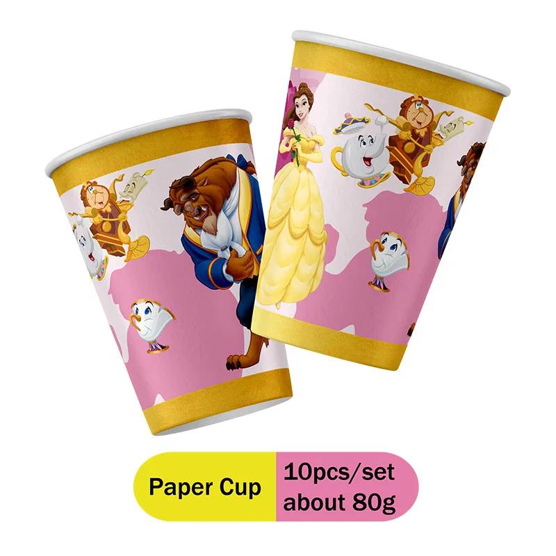 Beauty and the Beast DIY party decorations to create Disney magic Disposable decorations enhance the party atmosphere Easily cre