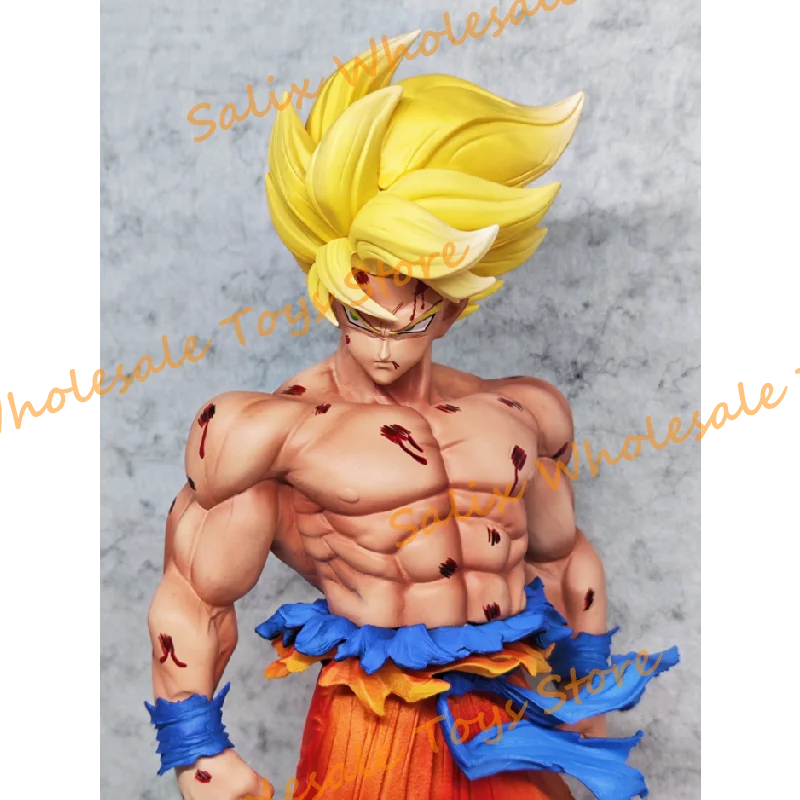 متوفر في المخزون JMY Son Goku ZW Factory Son Goku Dragon Ball Son Goku GK لعبة دراغون بول الشكل تمثال نموذج مجموعة لعبة الديكور #3