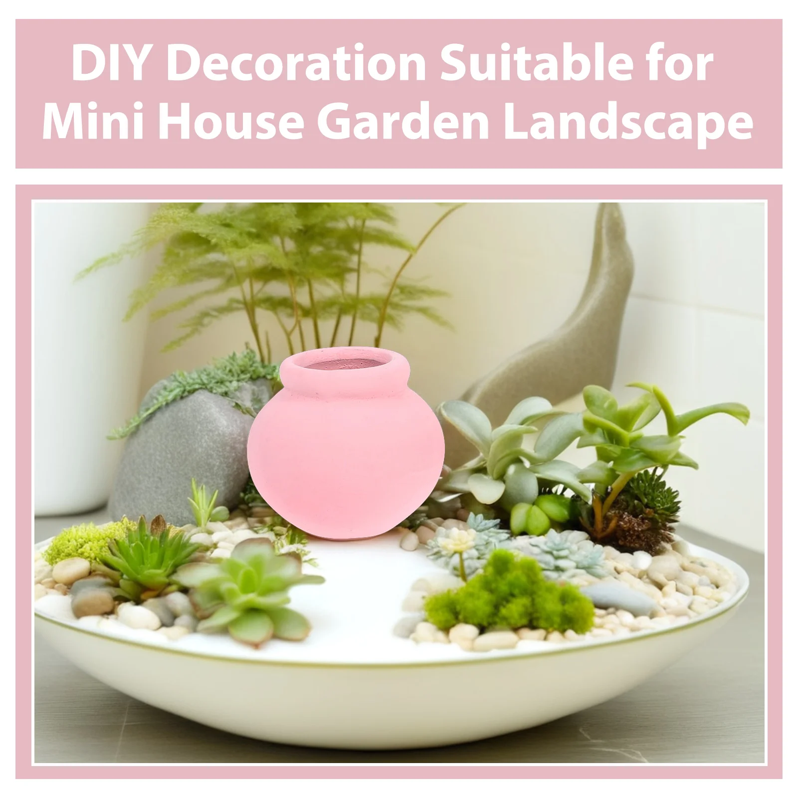4 pezzi vaso da fiori in miniatura piccoli vasi da tavolo per esterni in argilla set mini vasi da coltivazione carini per piante grasse facile versatile