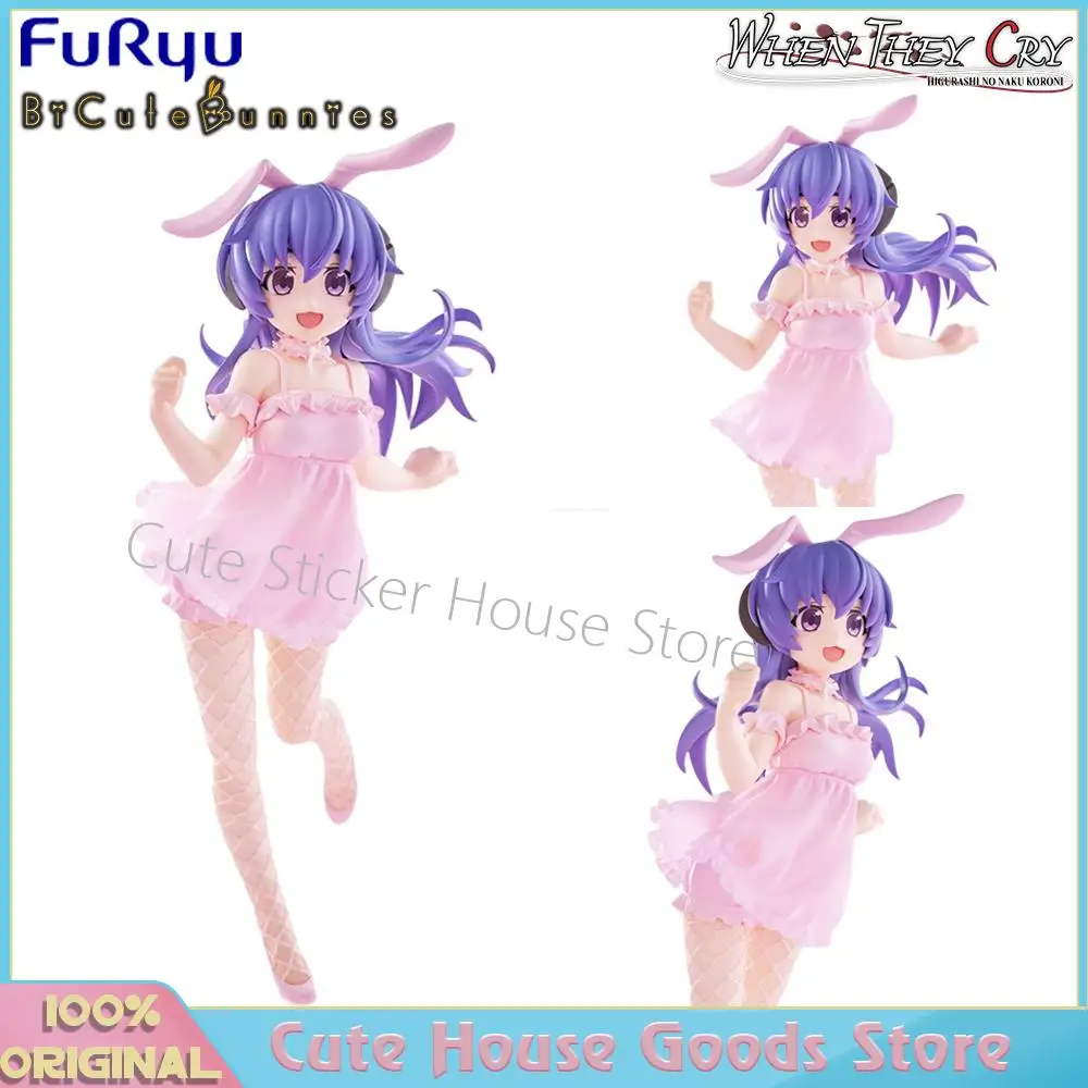 

Оригинал в наличии Furyu Bicute Bunnies Furude Hanyuu Higurashi: When They Cry Cute Anime Bunny Suit Loli Girls Figures Model Toy