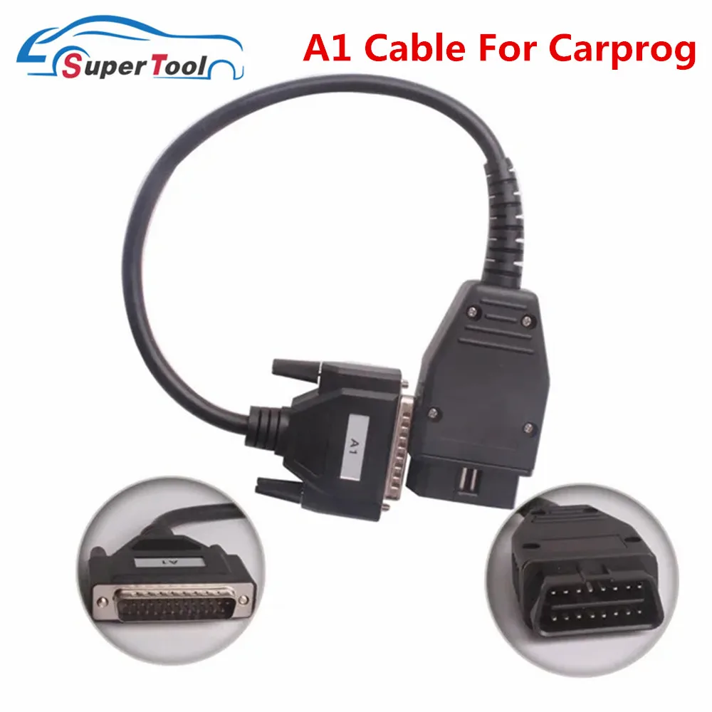 Best A1 Cable For Carprog V8.21 Online Programmer Tool + Keygen Car Prog For Airbag Reset/Radio/Dash/IMMO/ECU Auto Repair Tool