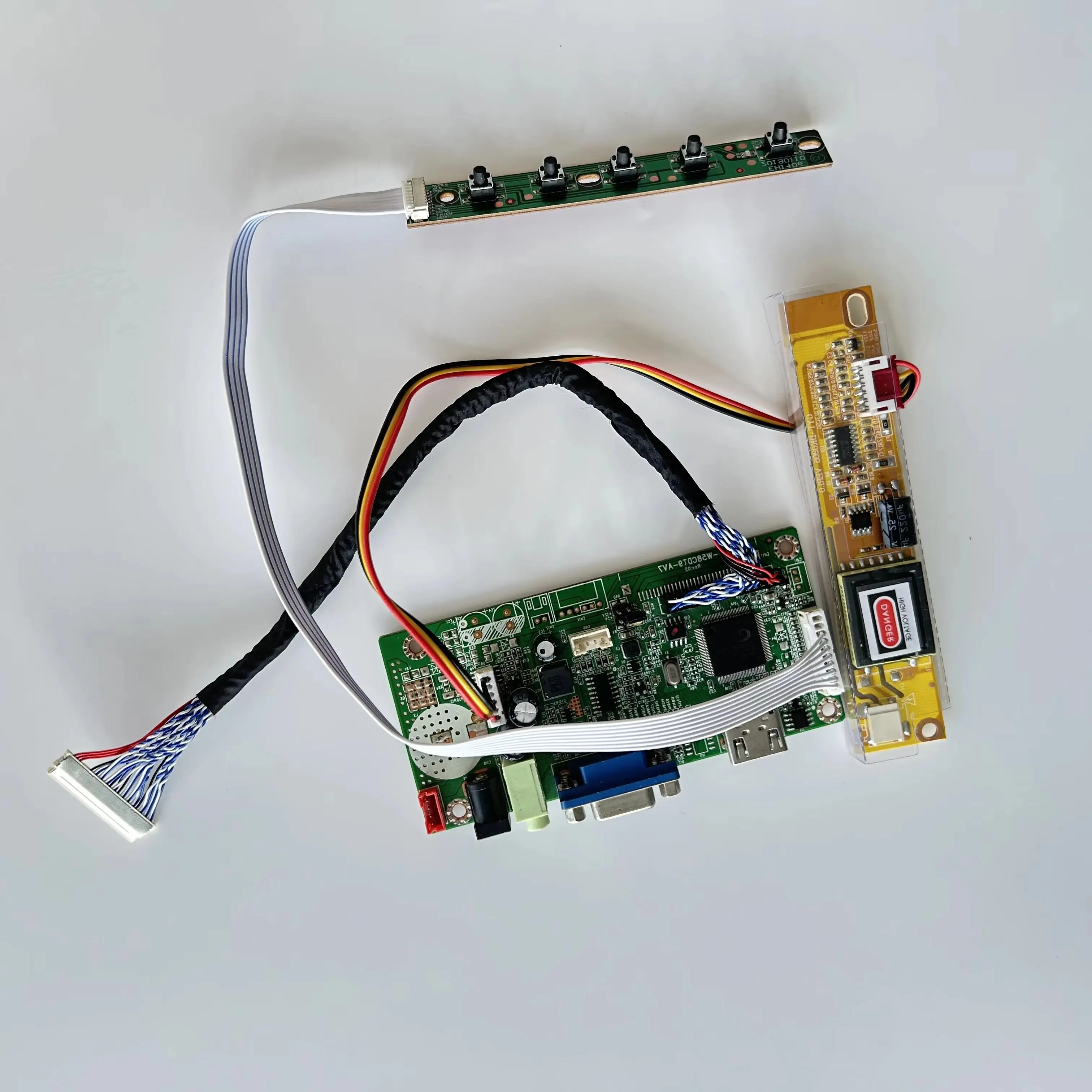 

58C Controller board kit for B141EW03 VB B141EW03 B141EW02 1280X800 LCD panel 14.1" screen monitor HDMI-Compatible VGA