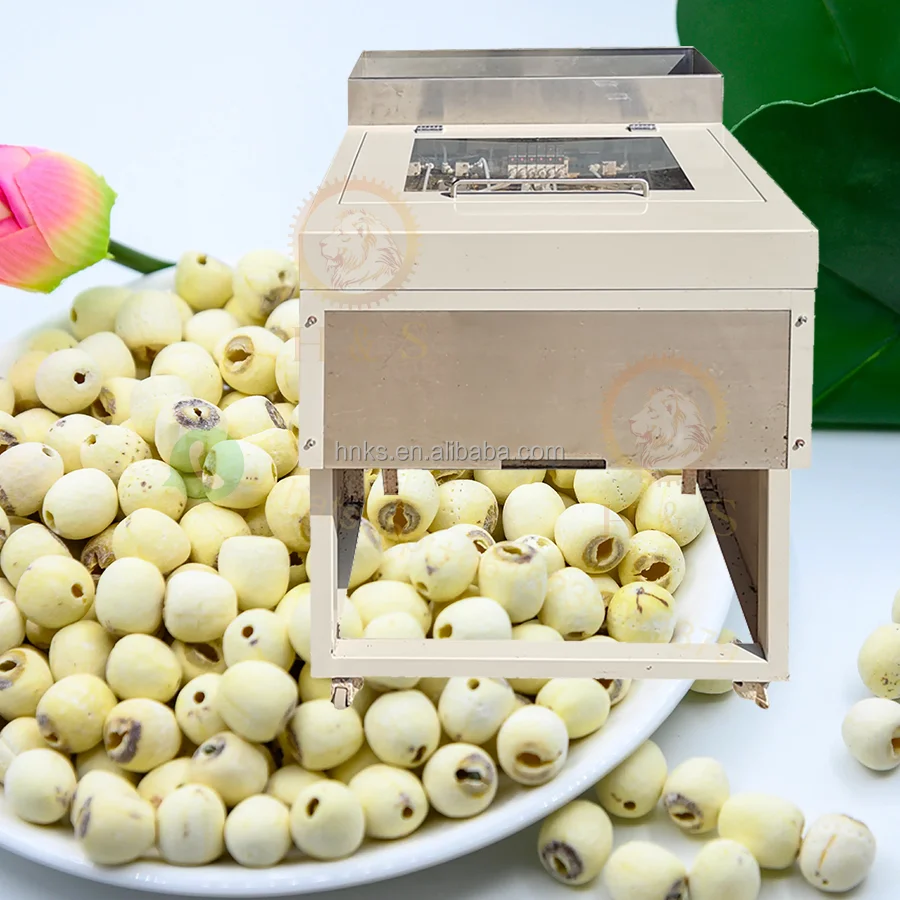 wholesale black red lotus seed extract machine lotus seed  remove machine seed coring machine for lotus