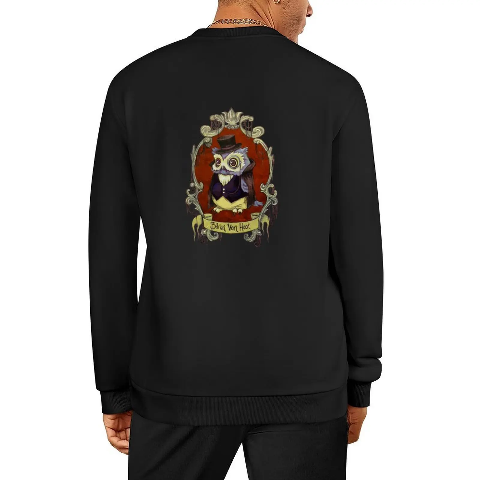 

Baron Von Hoot Pullover tracksuits blouse men's clothes aesthetic clothing autumn sweatshirt