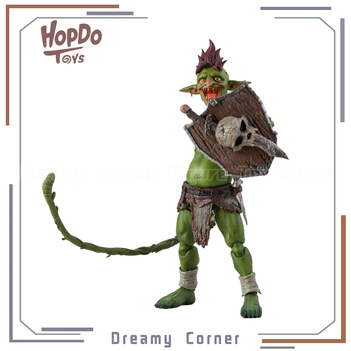 

В наличии: Игрушка-фигурка HopDo Toys Mohican Goblin 1/12