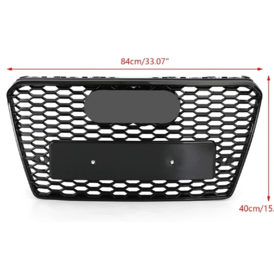 

Honeycomb Grill Front Hood Grille Car Front Bumper Grill Center Grille for RS7 Grill for A7/S7 C7 2009-2015 Fast Shipping