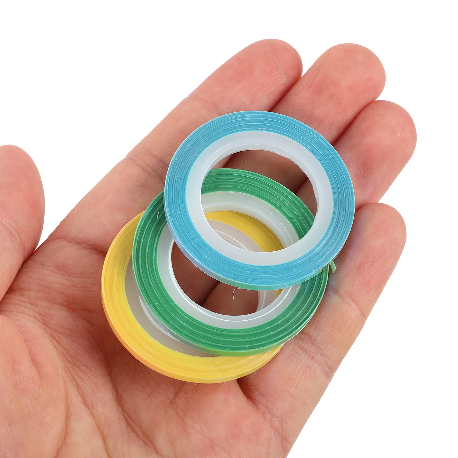 

DIY Nail Art Striping Tapes 18 Rolls Colored Sticker Decals for Festival Party Home Salon Use Nail Art Tape Manicure Accessory