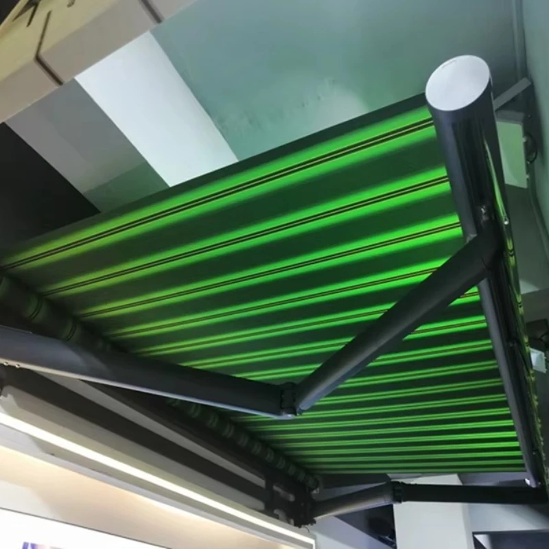 

5 Meter Projection Outdoor Sunshade Awning Retractable Aluminum Canopy