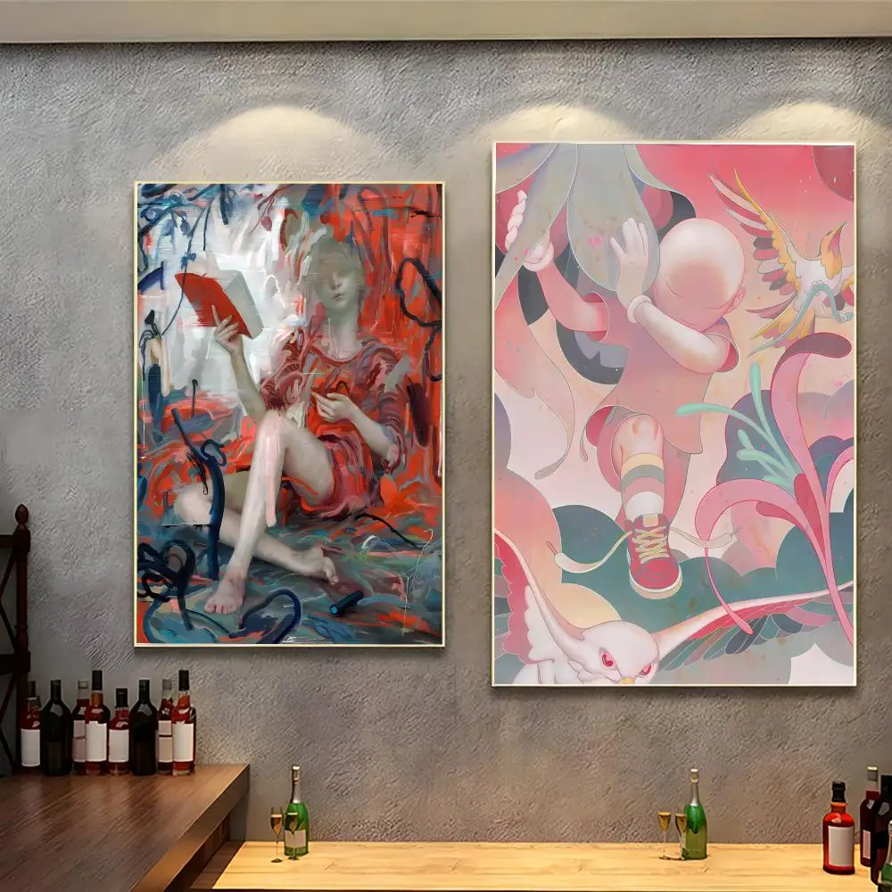Surreal Visual Art J-James Jean Poster Modern Indoor Wall Decor & Aesthetic Home Space Design