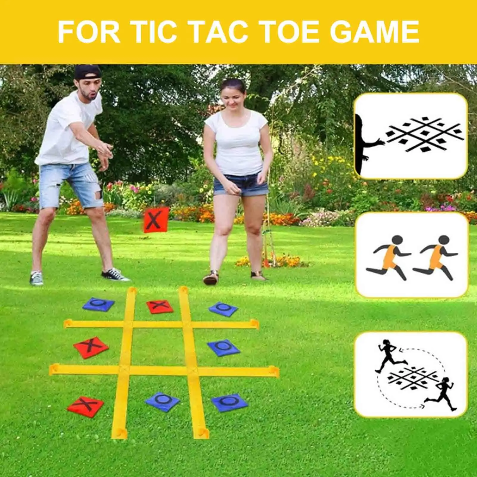 

Sand Bean Bag Toys Portable Large Interactive Fun Activities with 10 Pieces Bean Kids Yard Games for Pool Lawn Backyard Beach