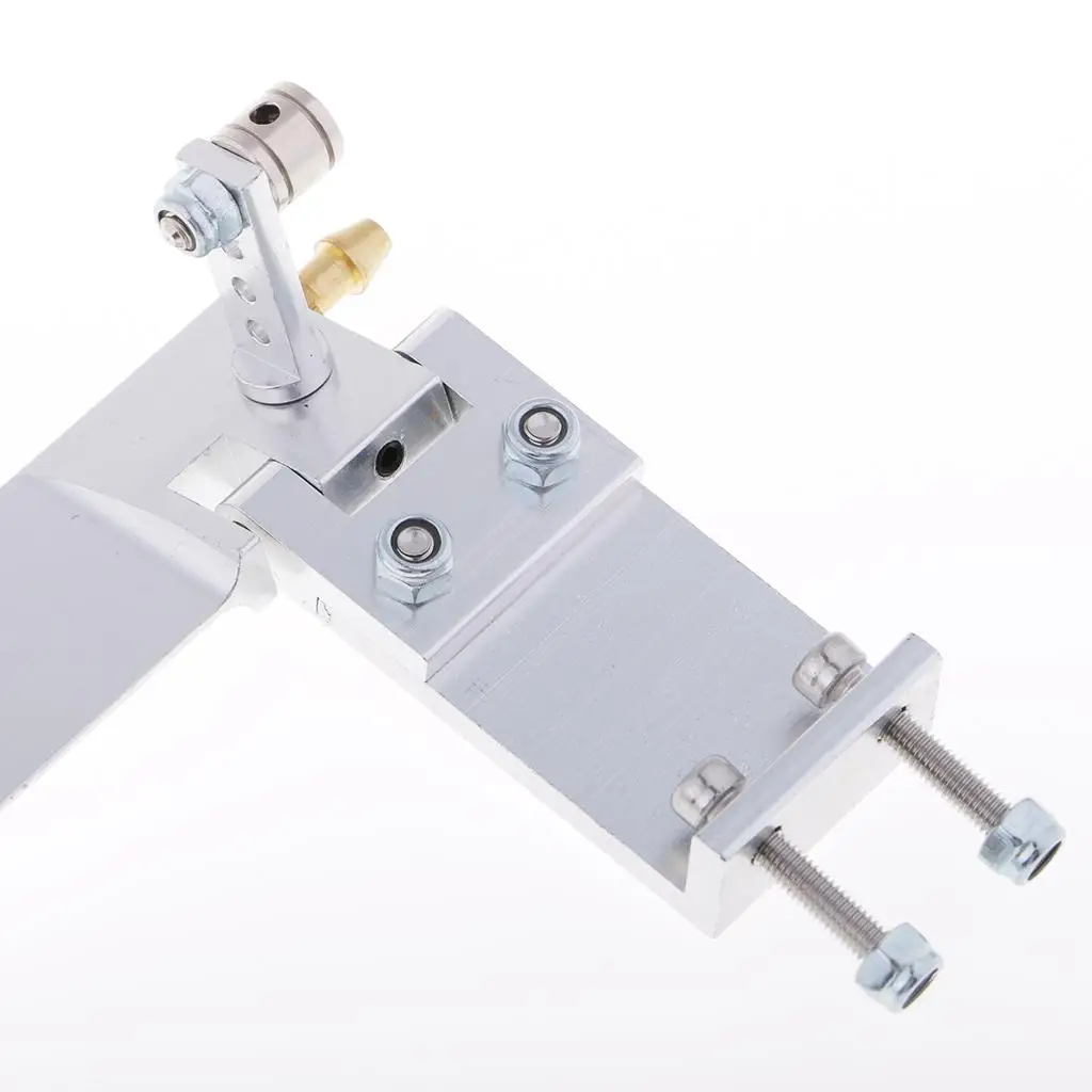 Remote Control RC Boat Parts 95mm Aluminum Alloy Rudder Water Suction Pickup Model Boat Rudders for Racing and Sport Use