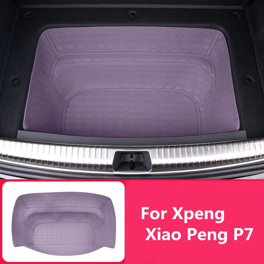 Fit For Xpeng Xiao Peng P7 2024 2025 Backup Pad Lower Storage Pocket Interior Scratch resistant and Wear resistant Accessories