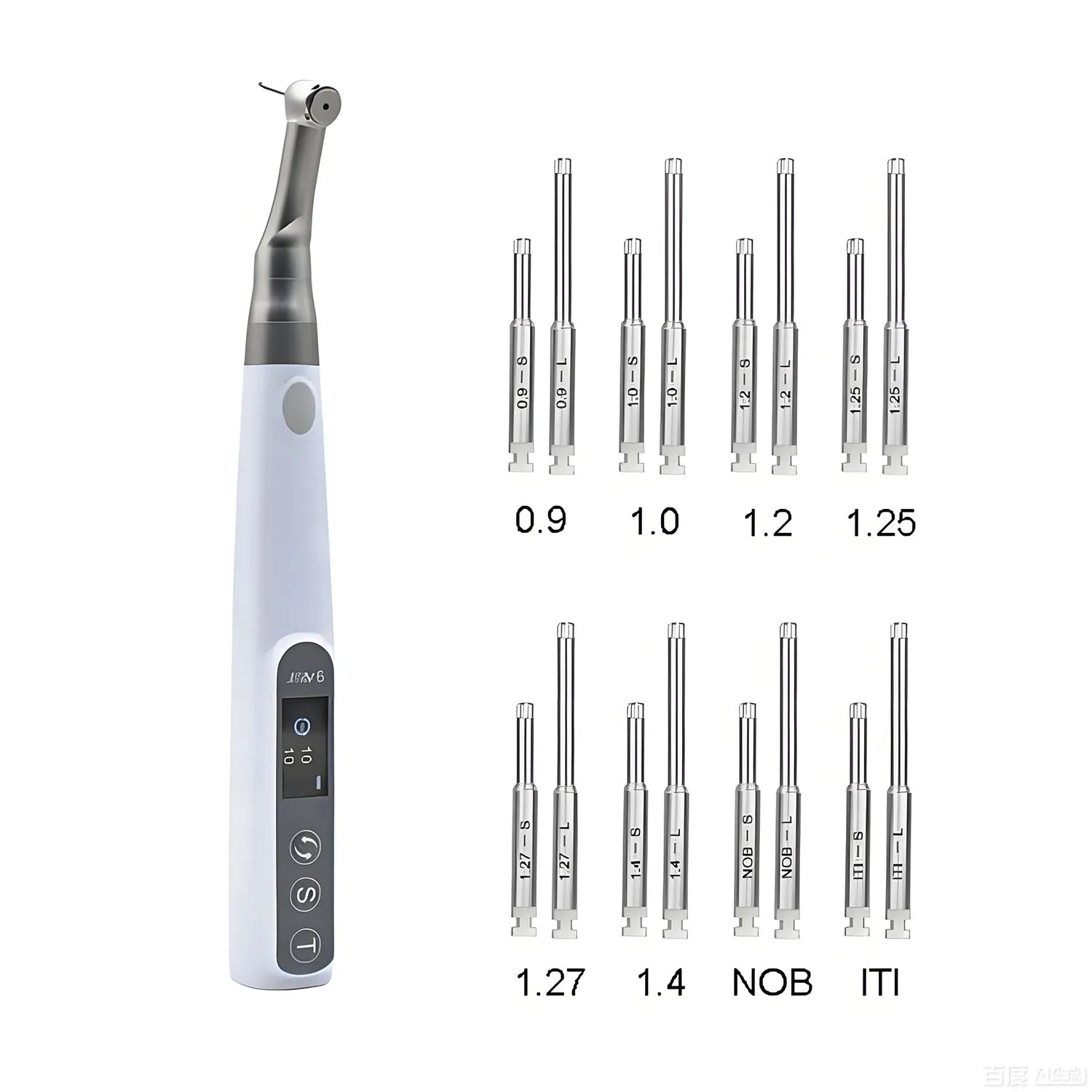 Portable Dental Implant Electric Torque Wrench Driver 16:1 Contra Angle Universal Implant Repair Kit Dental Equipment