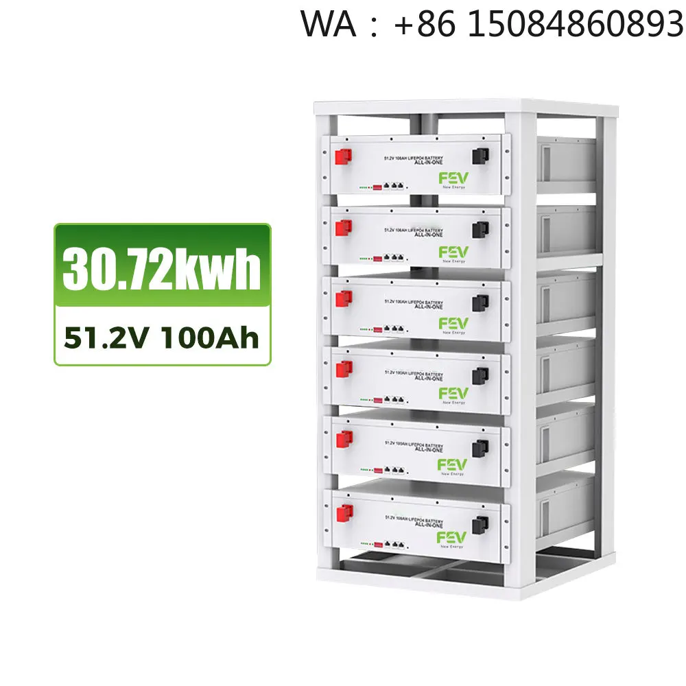 Plug And Play Solar SystemBalcony Solar MicroinverterHousehold High Voltage Stackable LiFePO4 Energy Storage System Solar Batter