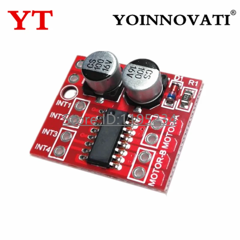 5/10PCS 298N 1.5A 2-way MX1508 DC Motor Driver Module MINI PWM Speed Dual H-Bridge Stepper Motor L298N Motor Speed Control Board
