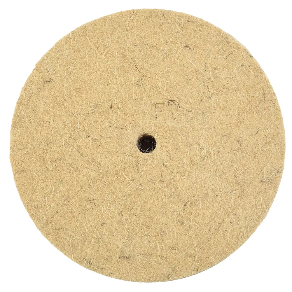 5In Wool Felt Polishing Wheel Grinding Wheel Wool Buffing Pad For Stainless Steel Copper Aluminum Grinder Rotary Tool Parts