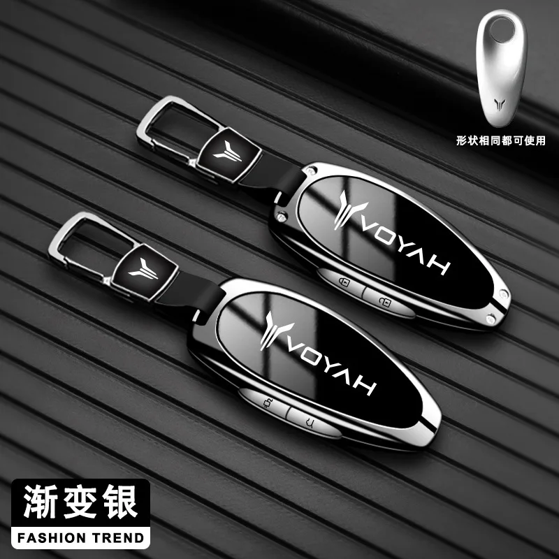 Zinc Alloy Car Key Case Cover Shell Protector Fob Holder for Lantu Dreamer PHEV FREE Zhuiguang EV Accessories Keybag