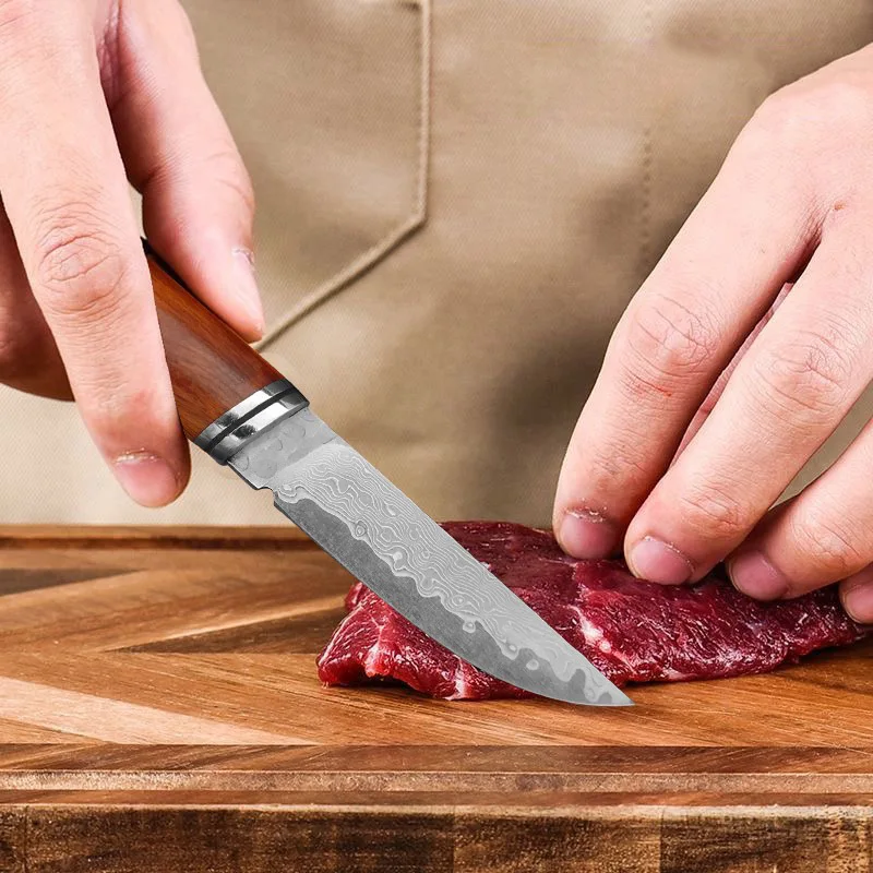 

Kitchen Knife Damascus Steel Butcher Boning Knife Meat Cleaver Fruit for Vegetable Fish Cutting Knife Kitchen Accessories