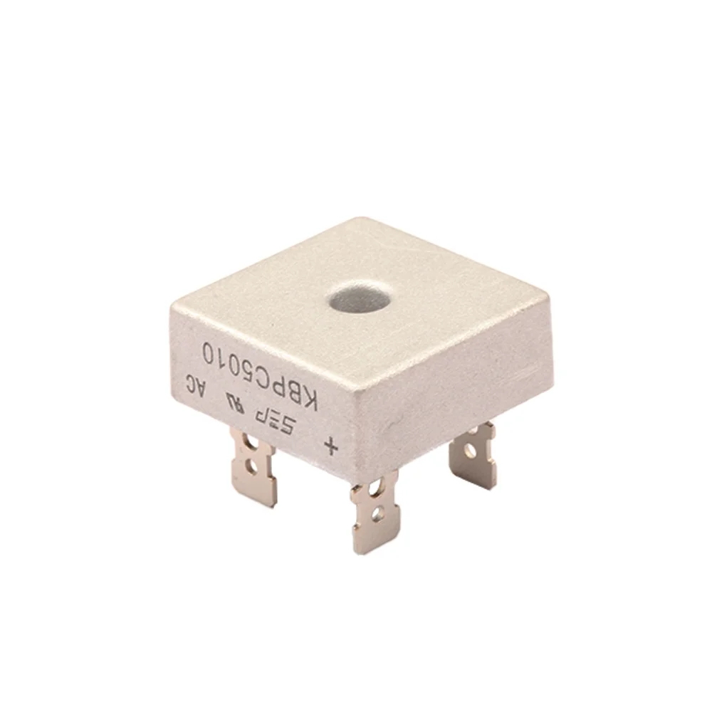 2 Teile/los KBPC5010 Single-phasen Diode Bridge Rectifier 50A 1000V KBPC 5010 Power Rectifier Diode Elektronische Komponenten