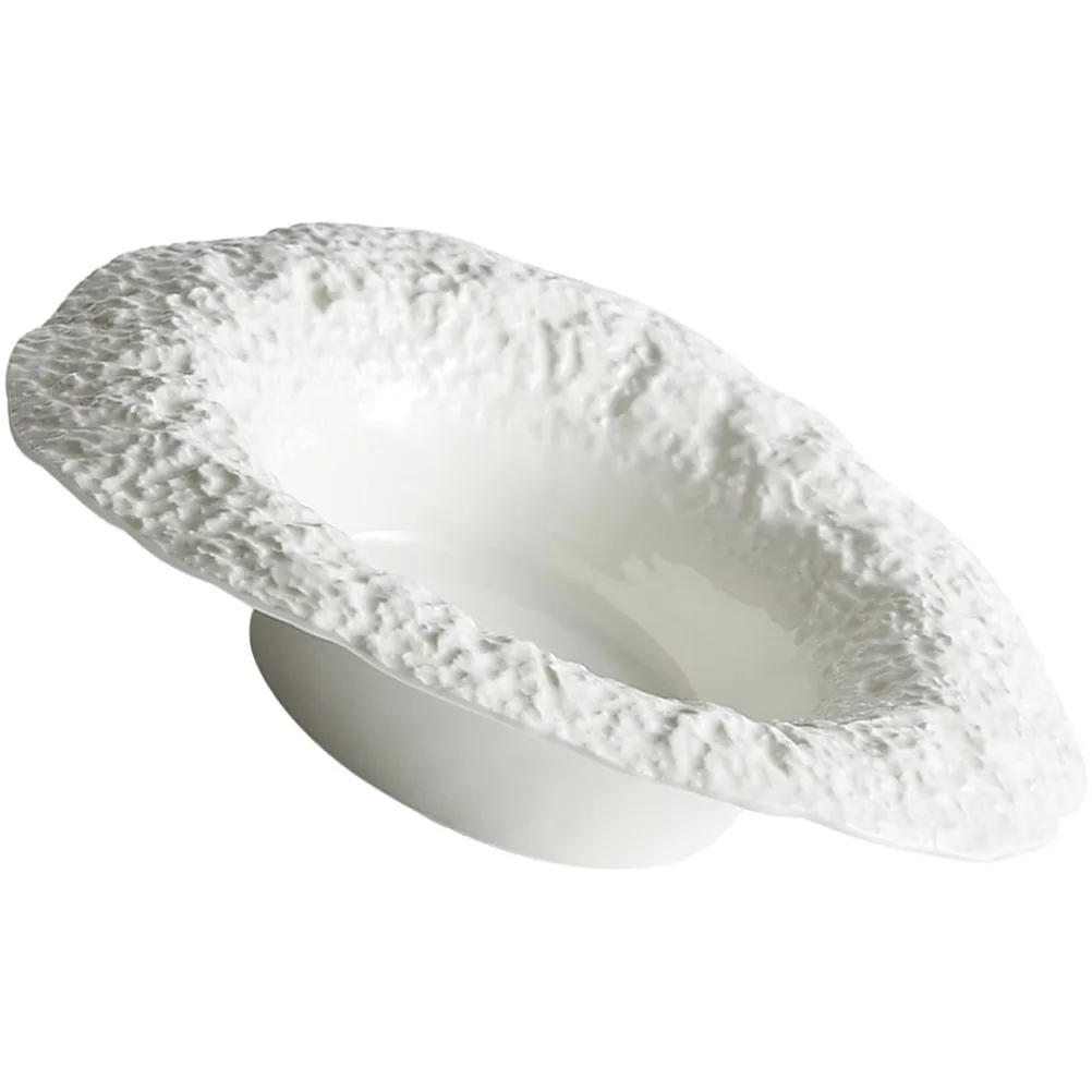 

Ceramic Pasta Plate Western Dinner Plate Household Food Serving Salad Snack Dessert Decorative Tray Dinner Plates