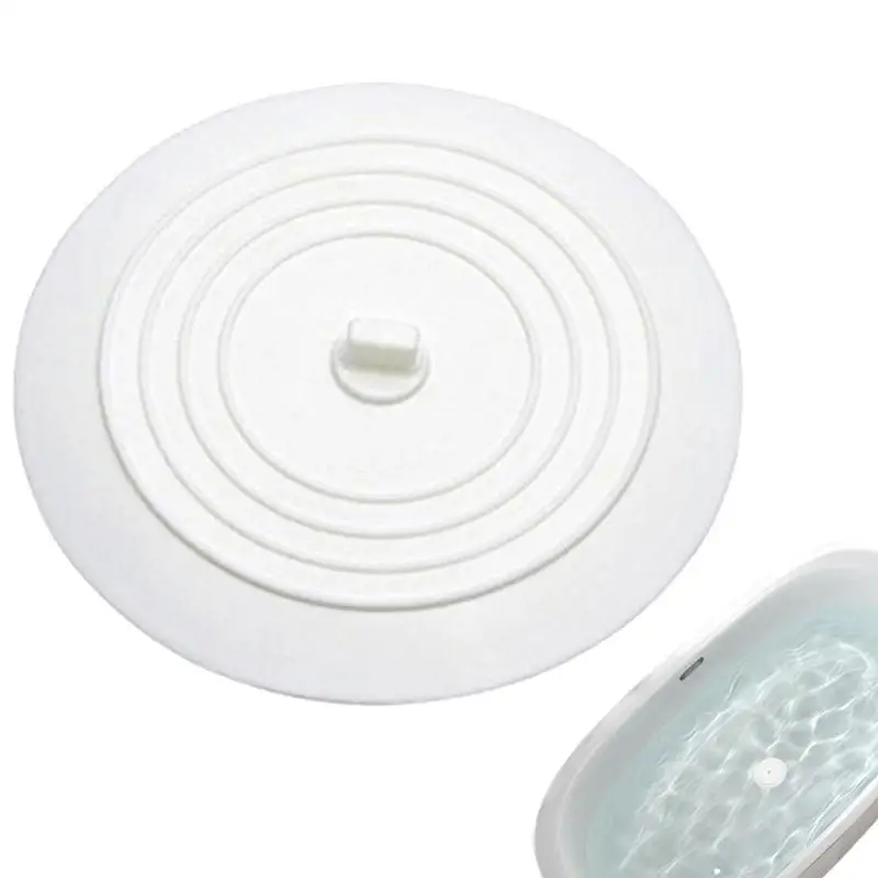 New Floor Drain Plug Silicone Sink Sewer Water Hair Stopper Strainer Deodorant Cover Wall Mounted Kitchen Bathroom Tub