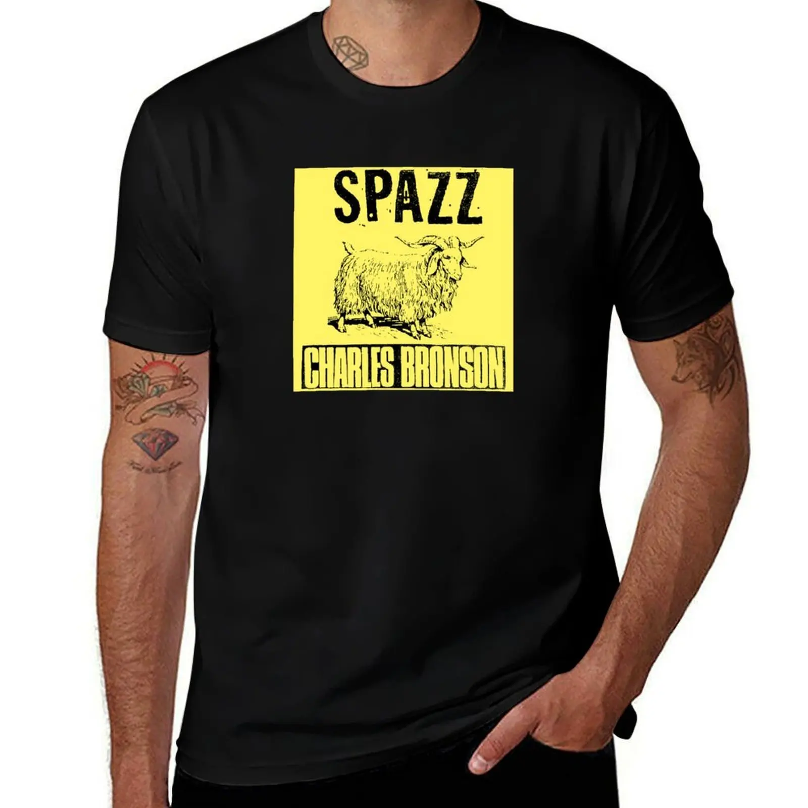 

Spazz / Charles Bronson T-Shirt Thanksgiving Casual Tee