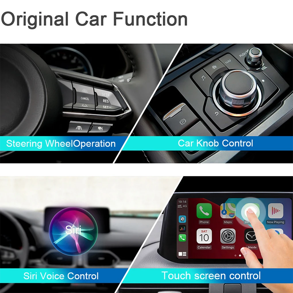 CarPlay i Android Auto Retrofit Kit CarPlay Android Auto Hub Retrofit Kit dla CX3/CX5/CX9/MX5/zestaw TK78-66-9U0C