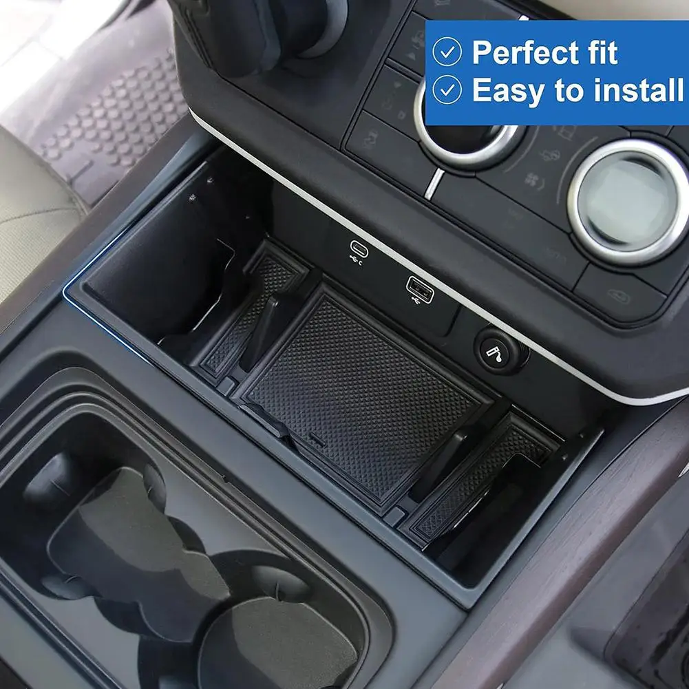 Center Console Storage Box Tray For Land Rover Defender 90 110 130 2020-2026 Armrest Organizer Bin Interior Accessories view 5