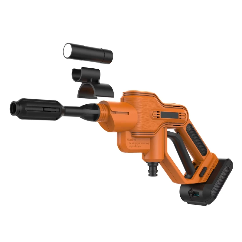 

Portable Electric Battery High Pressure Cordless Power Washing Machine Household Surface Cleaning Cleaning Gun