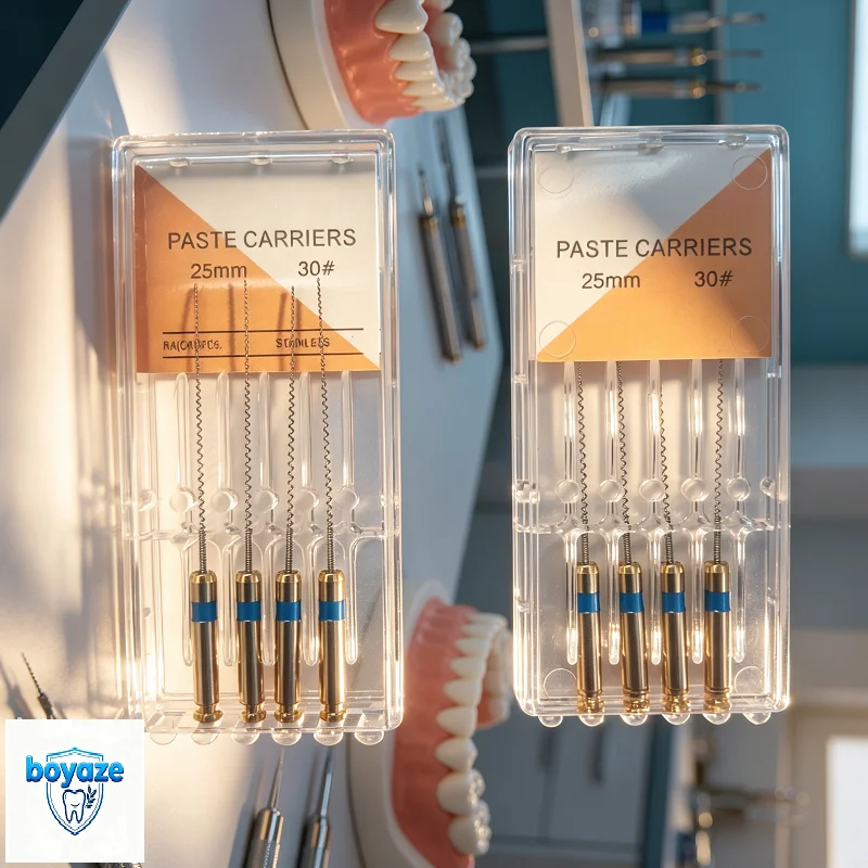 1 Box Dental  Paste Carriers Endodontic Reamers Drill Burs Endo Files Dentist Materials Instrument   PASTE  CARRIERS