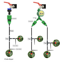 5-50M Automatic Garden Watering System Water Drip Irrigation System Plant Watering Kit Irrigation Drippers Timer Set