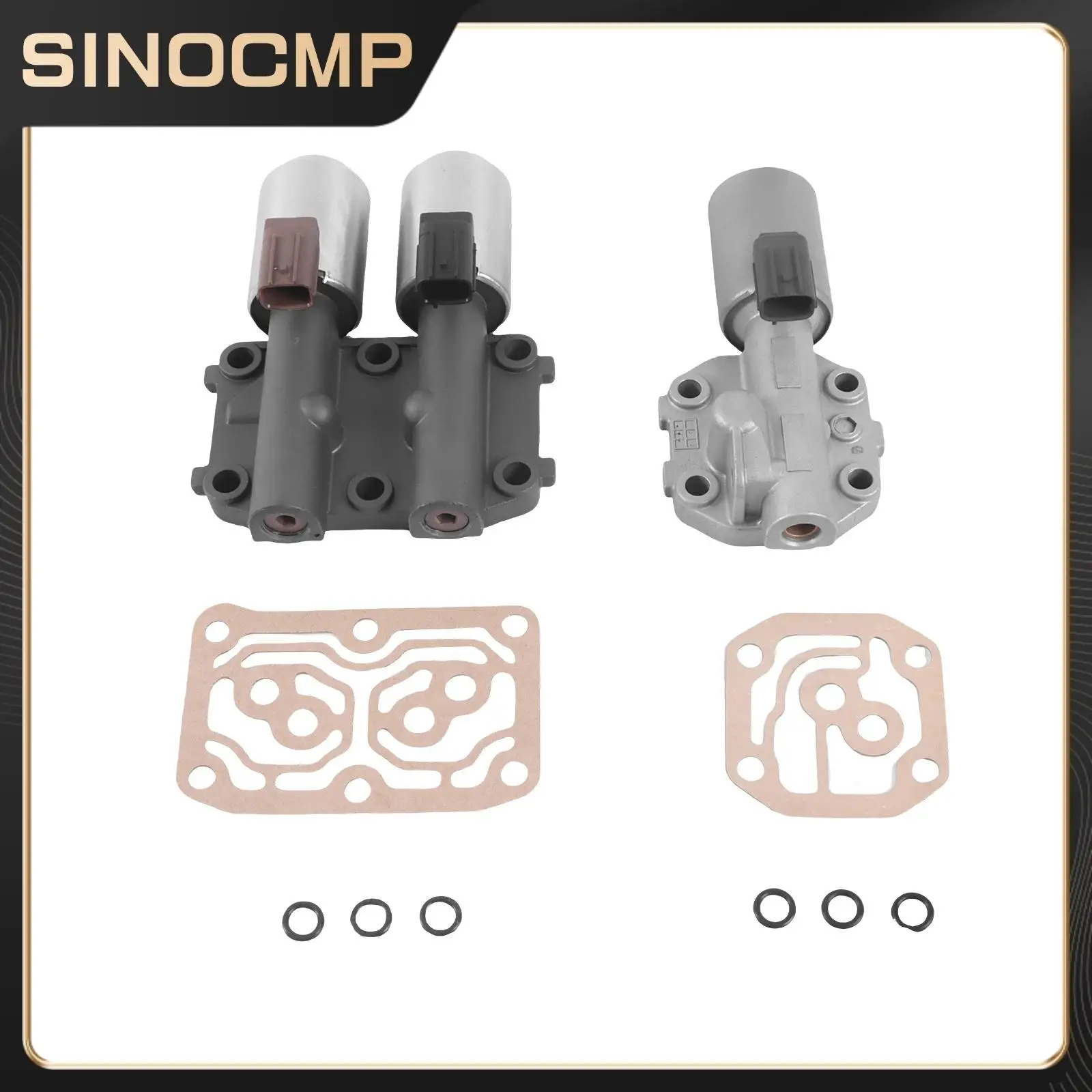 1set Auto Transmission Solenoid Pair for Honda CR-V CRV Accord Element RSX TSX 8260-PRP-014 28250-RPC-003 8260PRP014 28250RPC003