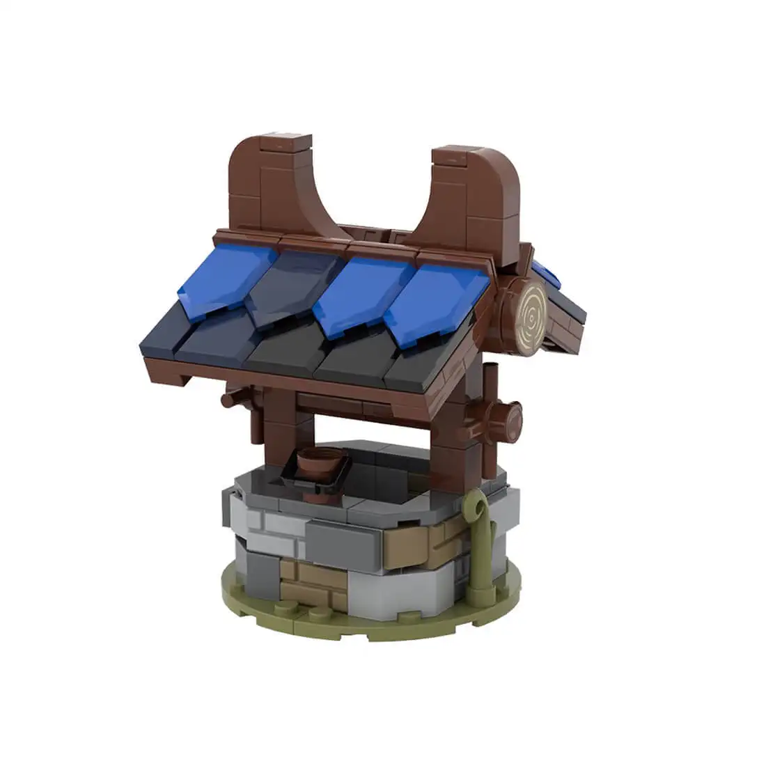 

Изготовленные на заказ MOC-78747 Средневековая деревня, колодец 142, детали, детский подарок на Рождество