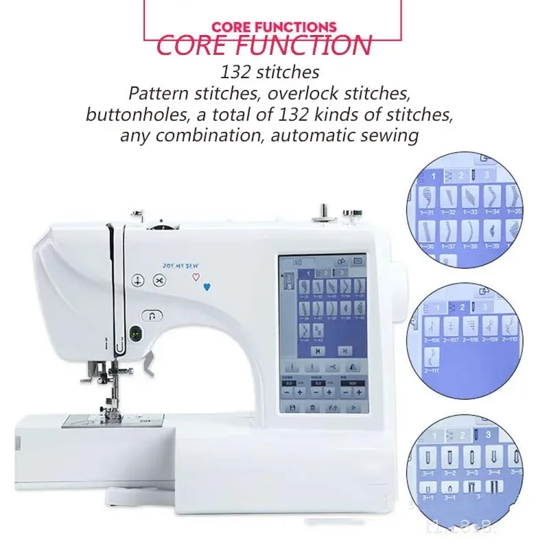 

220V NEW MRS600 Automatic Household Embroidery Machine 220V/110V Multifunctional Sewing And Embroidery Machine Embroidery Machin