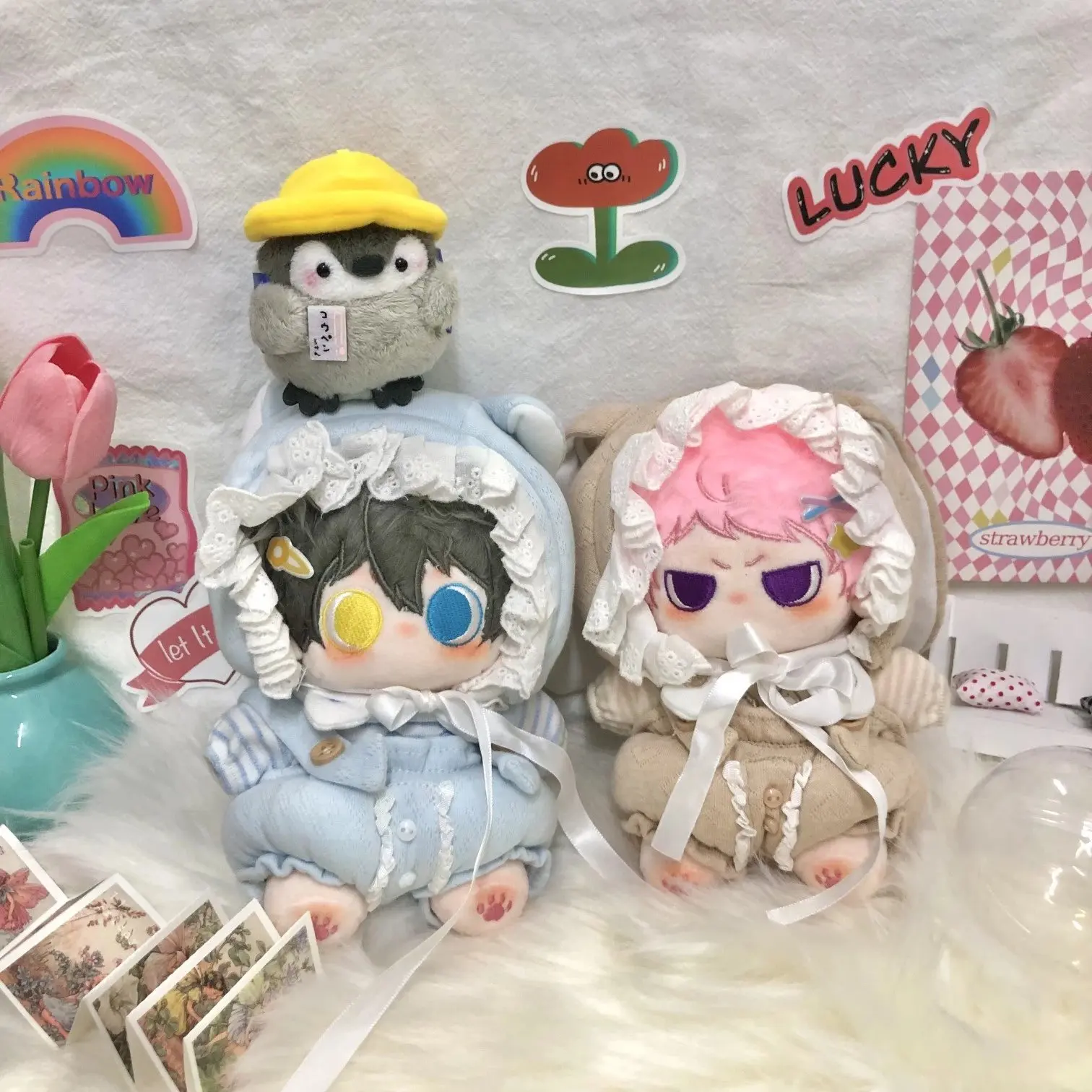 Pre-vendita Itsuki Shuu Kagehira Mika Game Ensemble Stars muslimate! Cosplay Valkyrie Plushie Models mascotte coppia bambola nuda