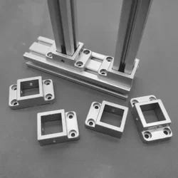 3030/4040 Industrial Aluminum Profile Fixed Base Connecting Block Flange Base Square Foot