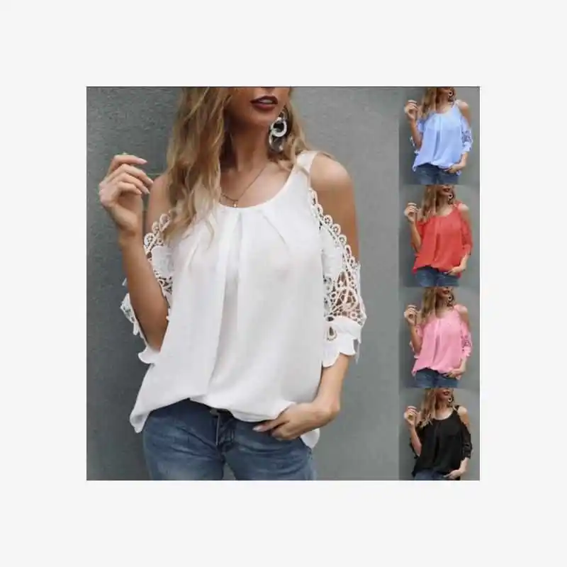 المرأة جوفاء Sves Susps على مهل irt مستقيم قطع عقدة الباردة والدليل على رقيقة القطن ستة Sve طوق طويل الوقوف #1