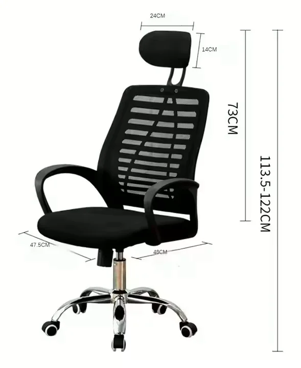 

Heavy Duty Mesh Office Chair 400lbs Capacity - Durable Ergonomic Chair for Big and Tall Users