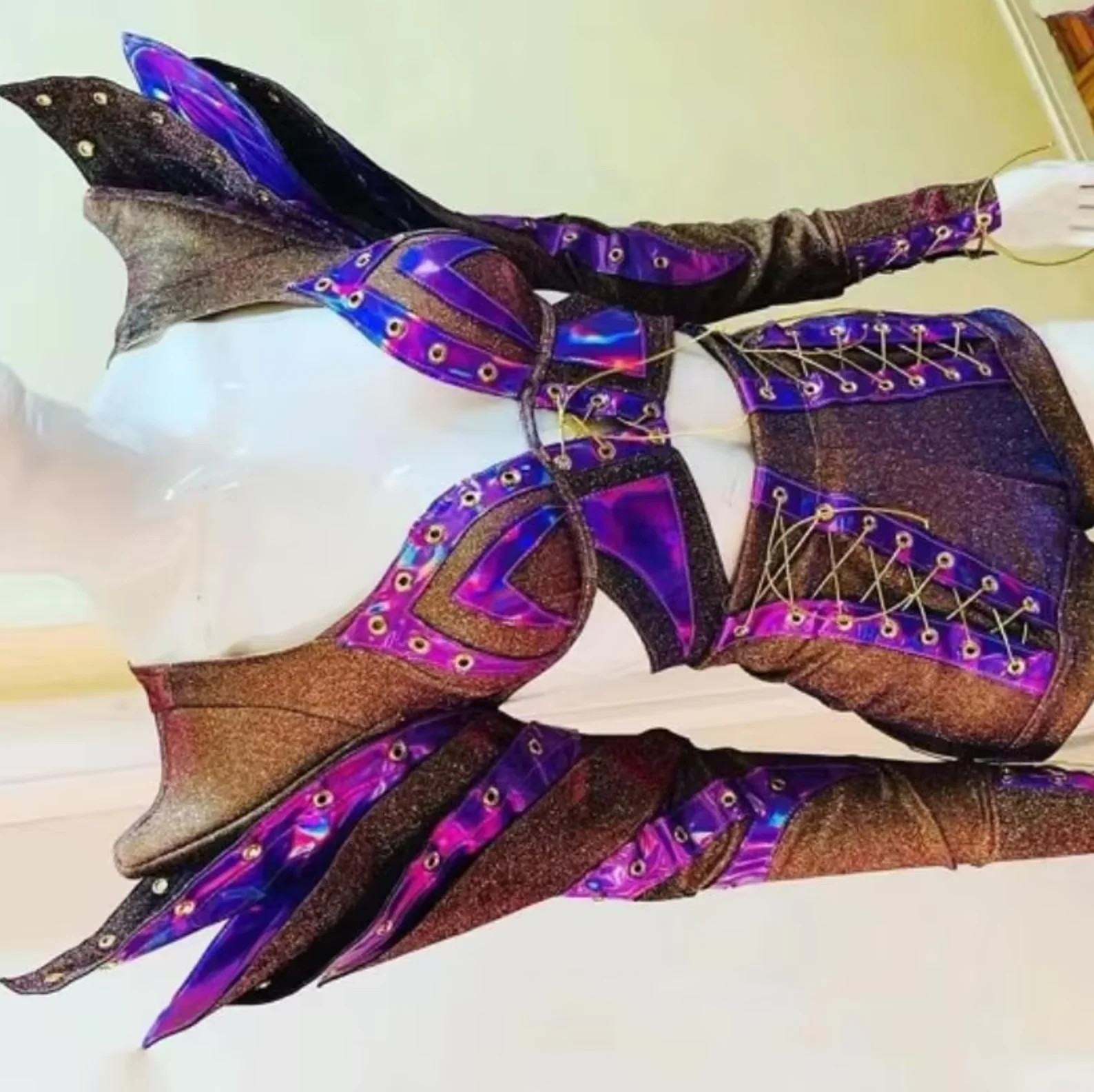Modern Singer Music Festival Outfit Party Show Nightclub Dj Ds Gogo Costume