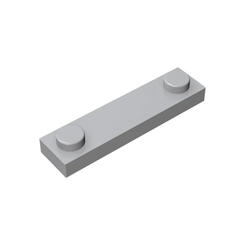 50pcs 92593 ดัดแปลง 1x4 2 Studs อิฐคอลเลกชันจํานวนมาก Modular GBC ของเล่นทางเทคนิค MOC DIY Building Blocks Compatibl