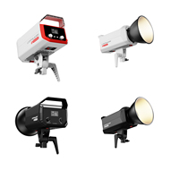 FF-300XS Video Light 300W Bi-Color photography light 2800K-6500K with Control Remote for Livestreaming Outdoor Shooting Light
